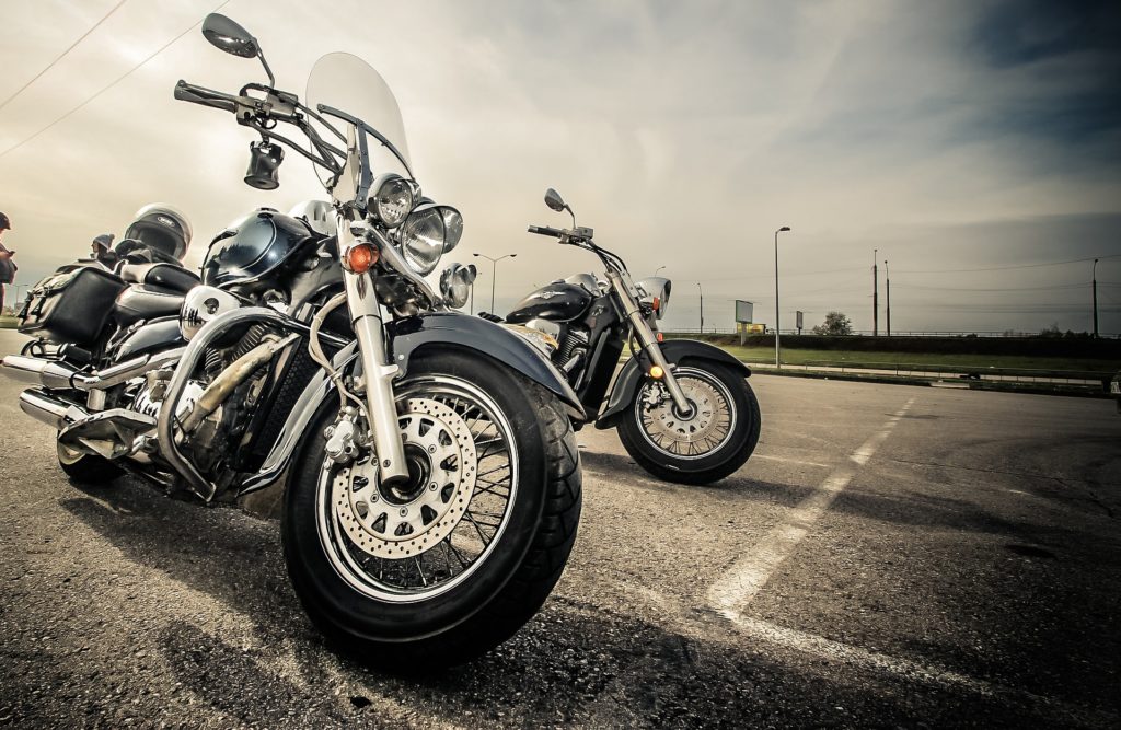 You are more vulnerable in a motorcycle accident than an automobile accident.