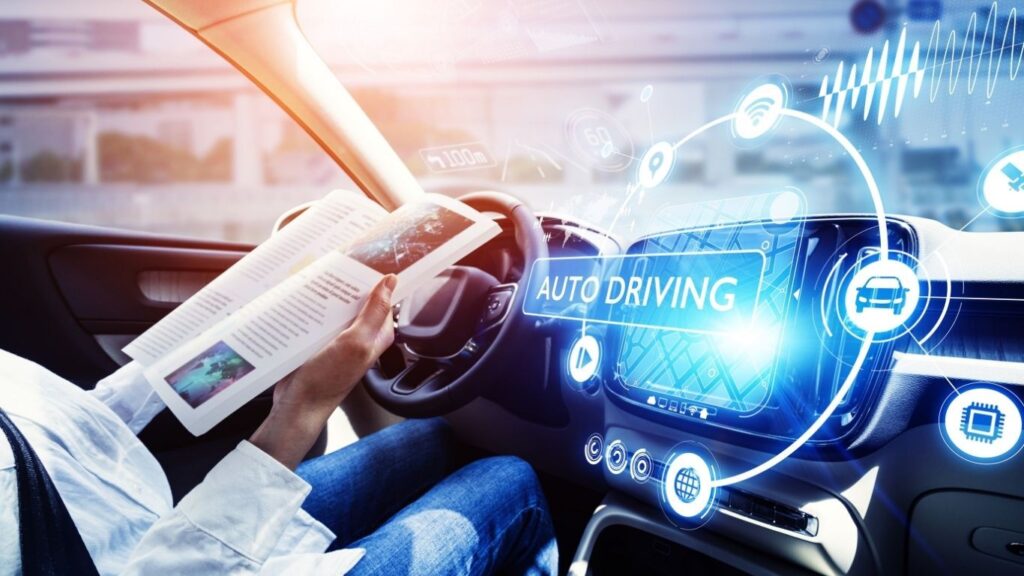 self-driving car