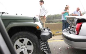 car accident rear ended