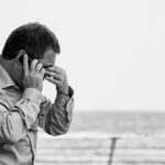 worried man