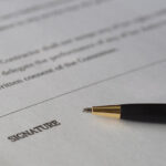 sign agreement