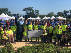 Raising money for Make A Wish Walk at Wishes - KFB Law Tampa Community Action Program Philanthropy and giving in Tampa Bay