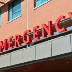 Emergency Room entrance - auto accidents resulting in injuries