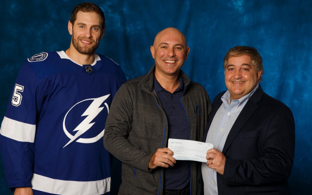 Marcus Fernandez Honored as Tampa Bay Lightning Community Hero