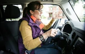 Aggressive driving can cause accidents and injuries