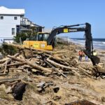 Damage caused by hurricane