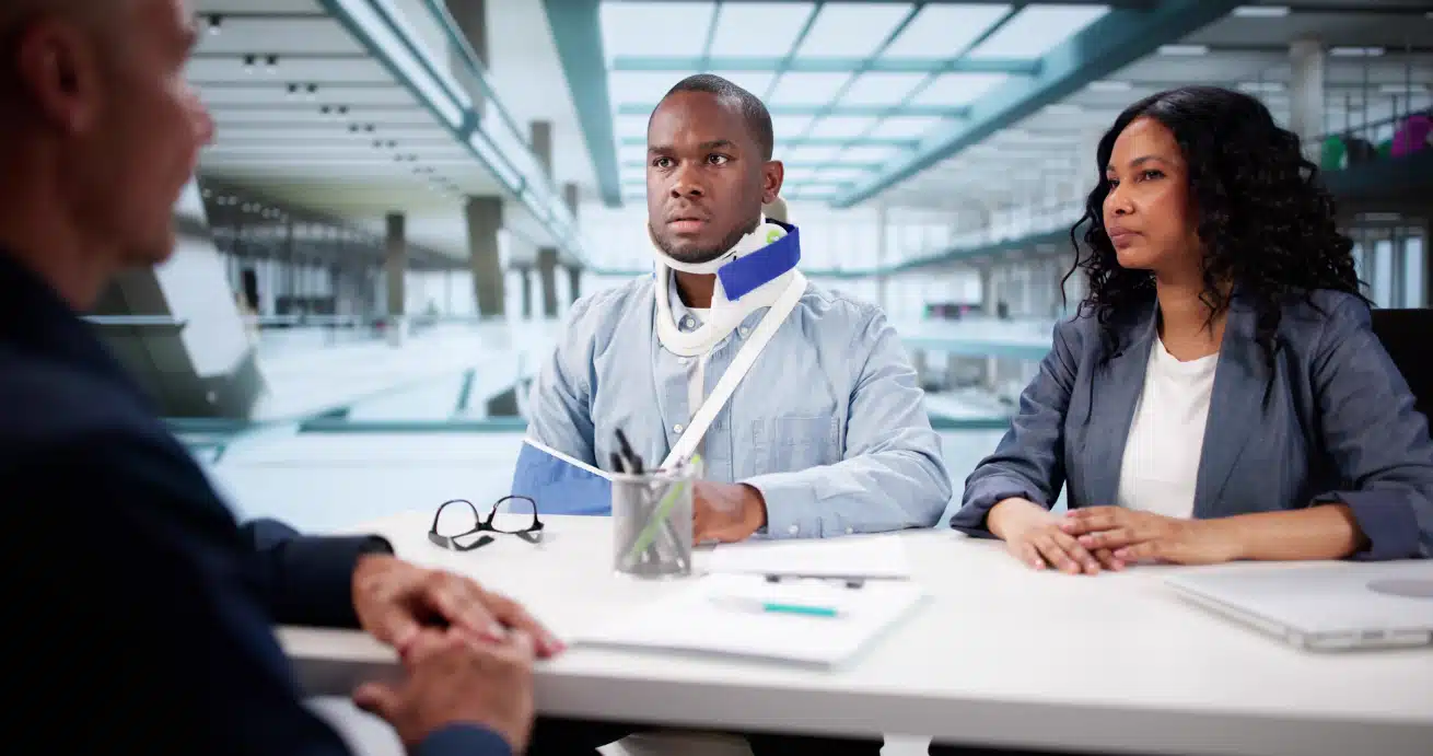 accident victim speaks with st petersburg truck accident lawyer